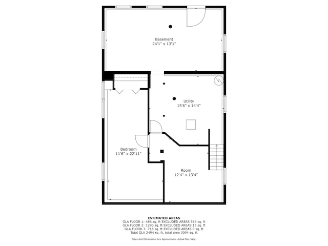 342 Franklin Ave, River Forest, IL 60305 - view of room layout
