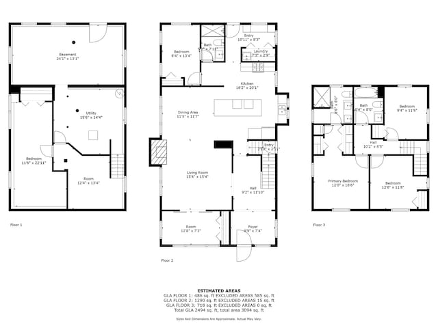 342 Franklin Ave, River Forest, IL 60305 - view of floor plan / room layout