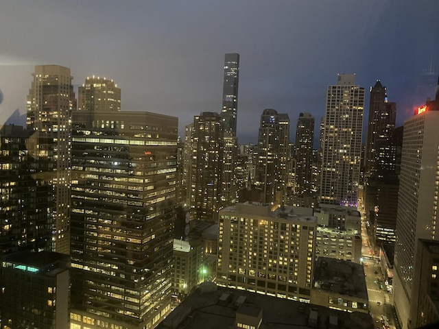 405 N Wabash Ave Unit 3611, Chicago, IL 60611 - view of city with a view of city lights