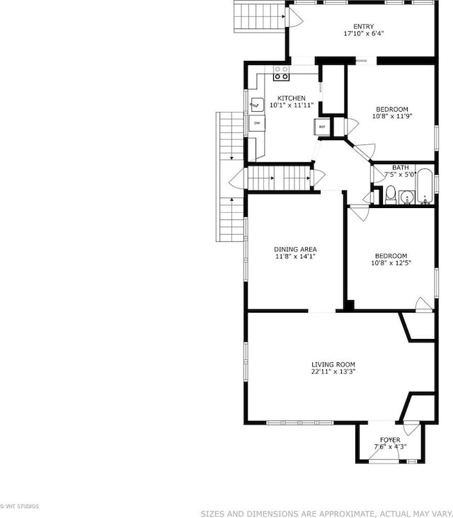 6046 N Monitor Ave, Chicago, IL 60646 - view of floor plan / room layout