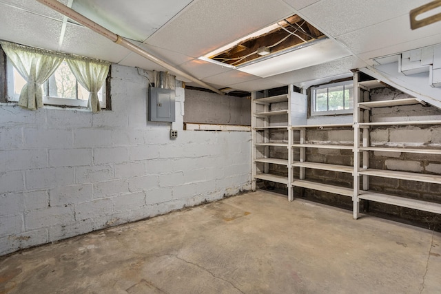 705 Arlington Ct, Champaign, IL 61820 - below grade area with electric panel