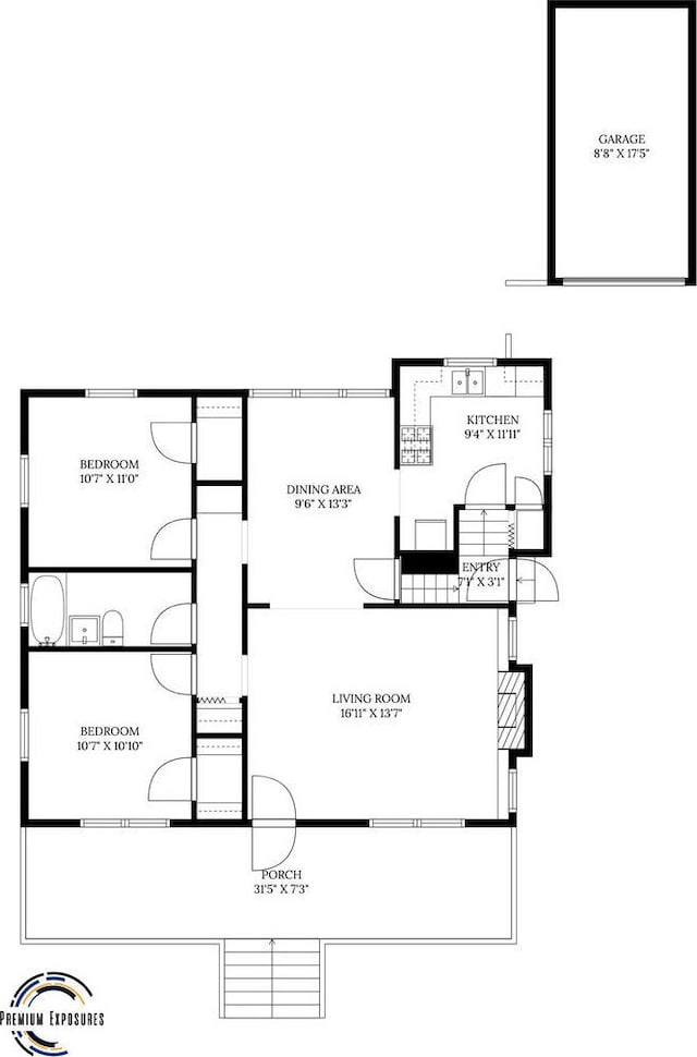 705 Arlington Ct, Champaign, IL 61820 - view of property floor plan
