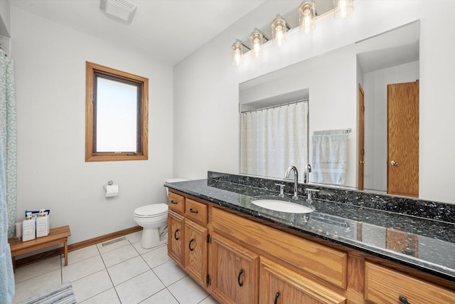 5724 W 82nd Pl, Burbank, IL 60459 - full bath with vanity and tile patterned flooring