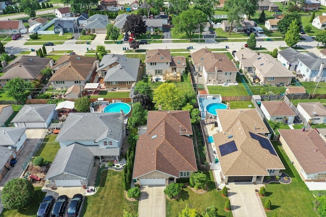 5724 W 82nd Pl, Burbank, IL 60459 - aerial view of property and surrounding area featuring nearby suburban area