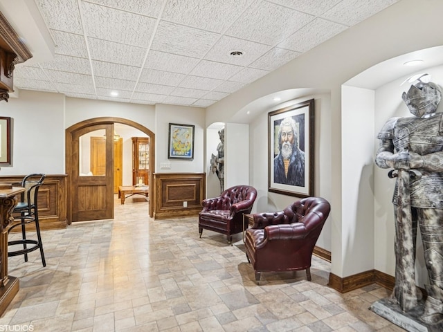 5N113 Burr Rd, Saint Charles, IL 60175 - community lobby with recessed lighting and wainscoting