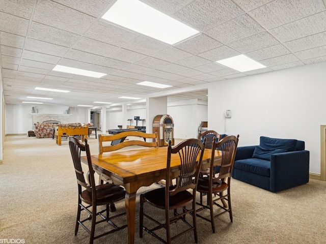 5N113 Burr Rd, Saint Charles, IL 60175 - dining room featuring carpet flooring