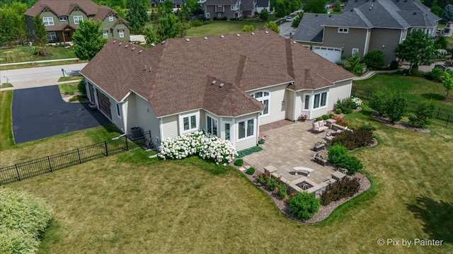 1075 Redbud Ln, Sugar Grove, IL 60554 - aerial perspective of suburban area