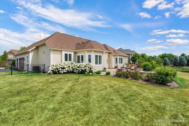 1075 Redbud Ln, Sugar Grove, IL 60554 - back of property with a patio and a garage