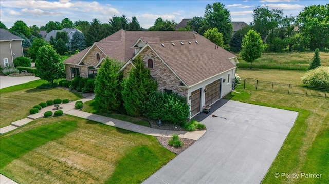 1075 Redbud Ln, Sugar Grove, IL 60554 - aerial view of property and surrounding area