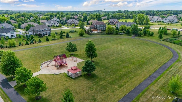 1075 Redbud Ln, Sugar Grove, IL 60554 - aerial view of residential area