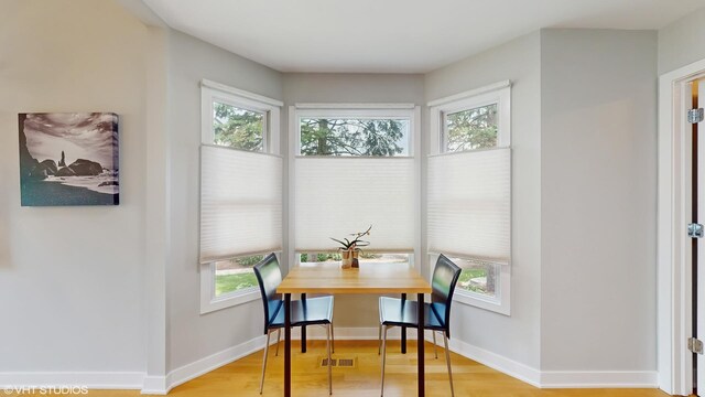 14352 Crystal Tree Dr, Orland Park, IL 60462 - dining room featuring plenty of natural light and light wood finished floors
