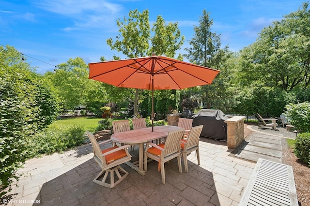 1613 Constitution Dr, Glenview, IL 60026 - view of patio / terrace featuring outdoor dining area