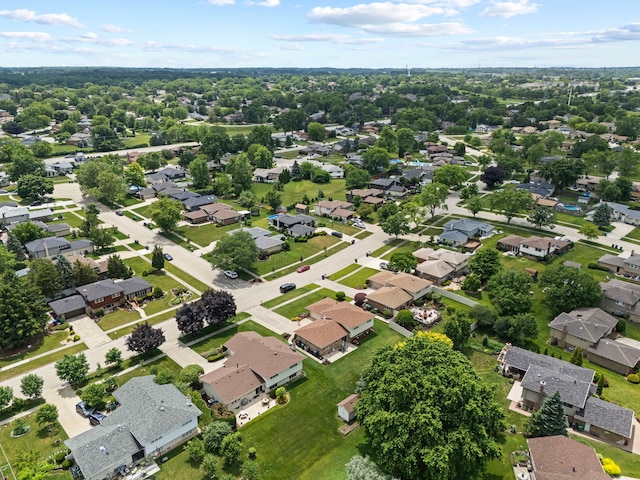 12026 Somerset Rd, Orland Park, IL 60467 - aerial view of property's location with nearby suburban area