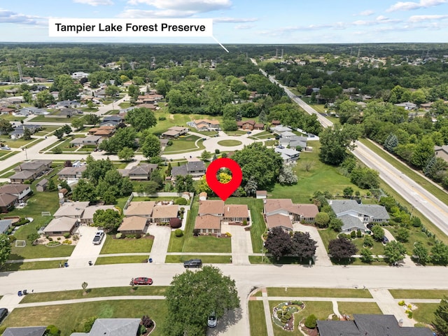12026 Somerset Rd, Orland Park, IL 60467 - aerial perspective of suburban area