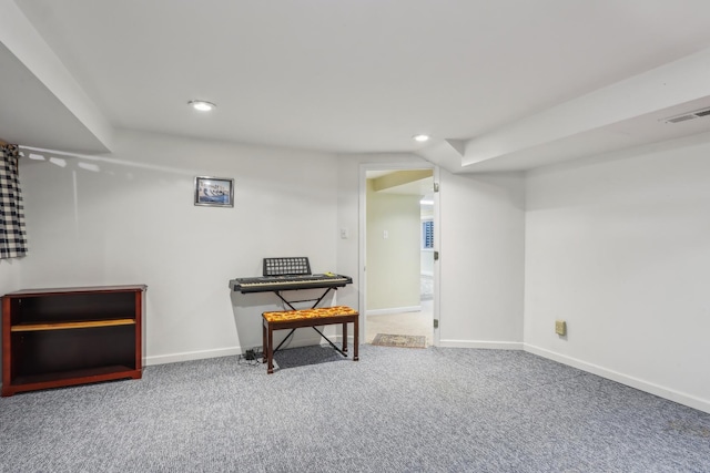 688 Fox Holw, Dekalb, IL 60115 - finished basement with carpet and recessed lighting