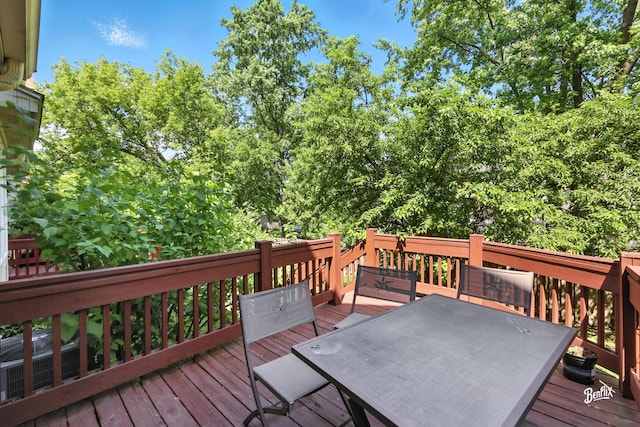 240 Taylor Ct, Buffalo Grove, IL 60089 - deck featuring outdoor dining space