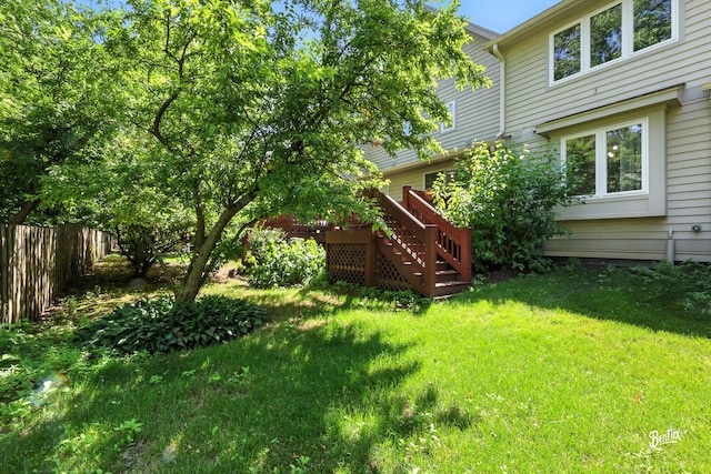 240 Taylor Ct, Buffalo Grove, IL 60089 - view of yard featuring stairway