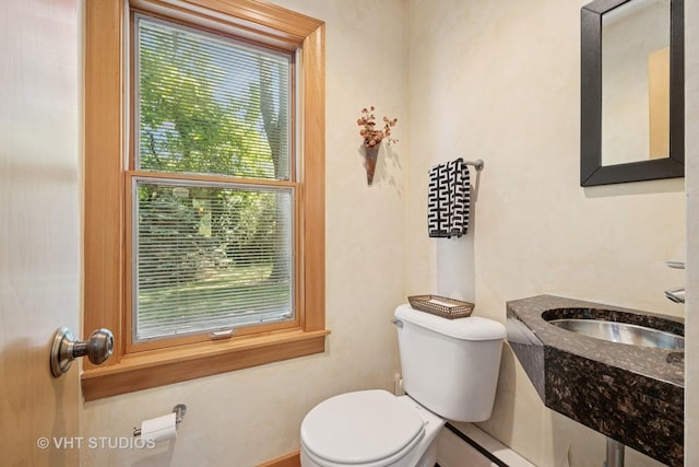 130 Old Dundee Rd, Barrington Hills, IL 60010 - bathroom with toilet and a sink
