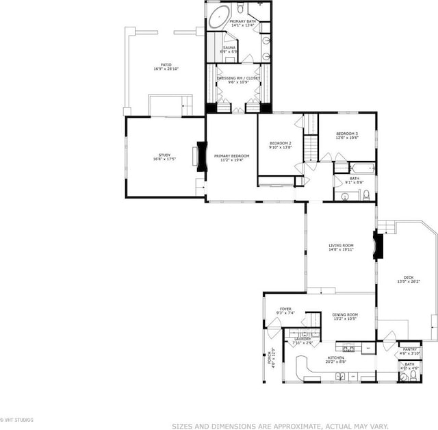 130 Old Dundee Rd, Barrington Hills, IL 60010 - view of floor plan / room layout
