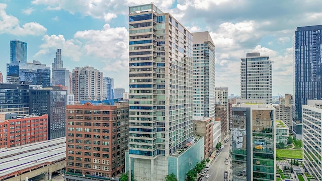 611 S Wells St Unit 2301, Chicago, IL 60607 - skyline view