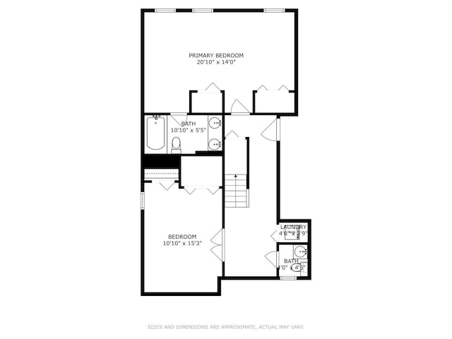 212 E 44th St Unit 2, Chicago, IL 60653 - view of property floor plan