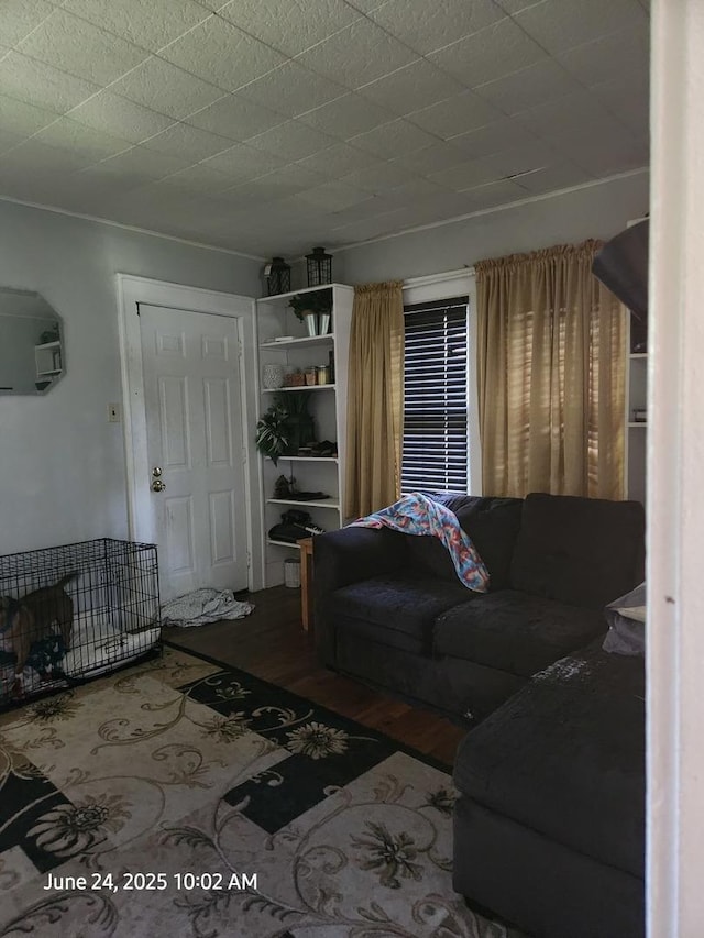 6 O Neil Ct, Champaign, IL 61820 - living room with wood finished floors
