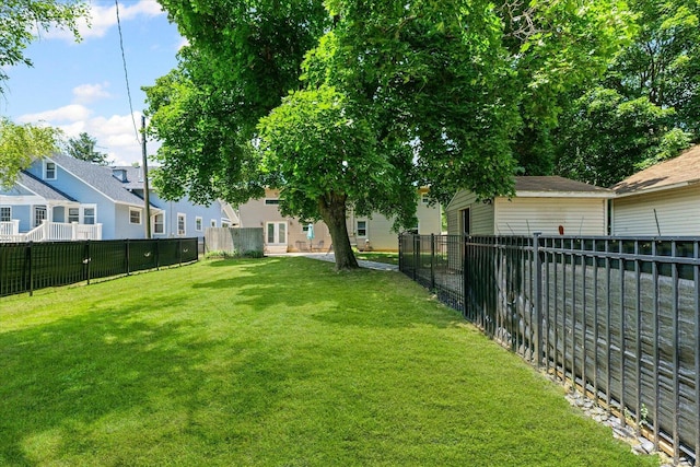 501 N Center St, Colfax, IL 61728 - view of fenced backyard
