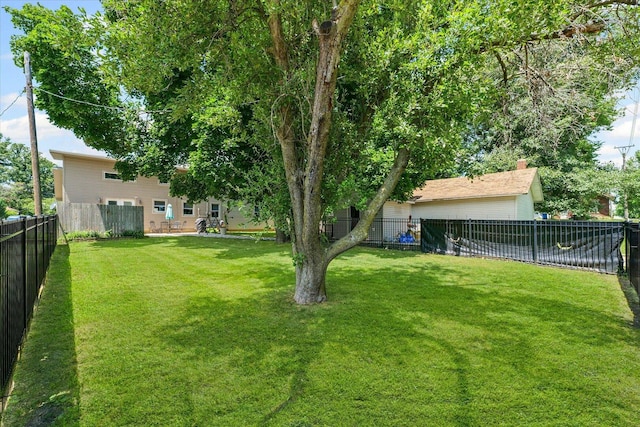 501 N Center St, Colfax, IL 61728 - view of fenced backyard