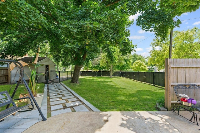 501 N Center St, Colfax, IL 61728 - view of fenced backyard