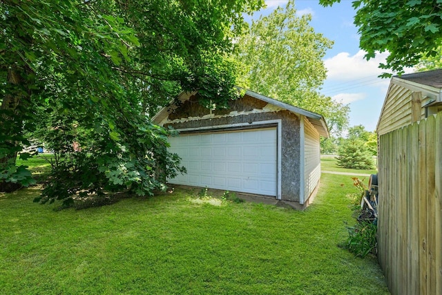 501 N Center St, Colfax, IL 61728 - view of detached garage