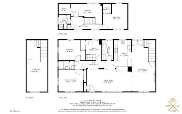 501 N Center St, Colfax, IL 61728 - view of home floor plan