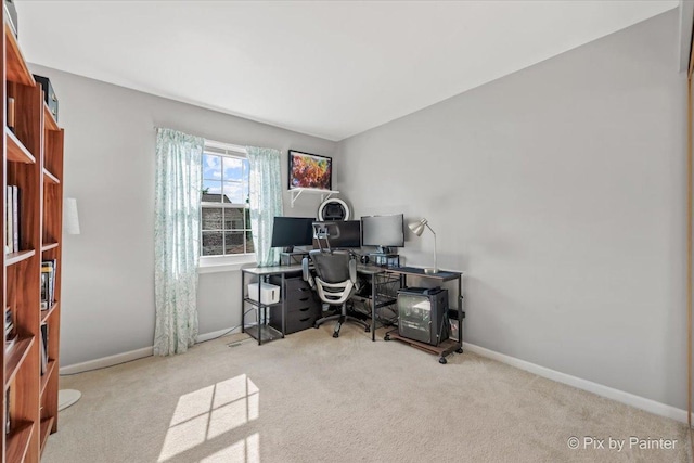 521 Nebraska Cir, Carol Stream, IL 60188 - home office with carpet floors