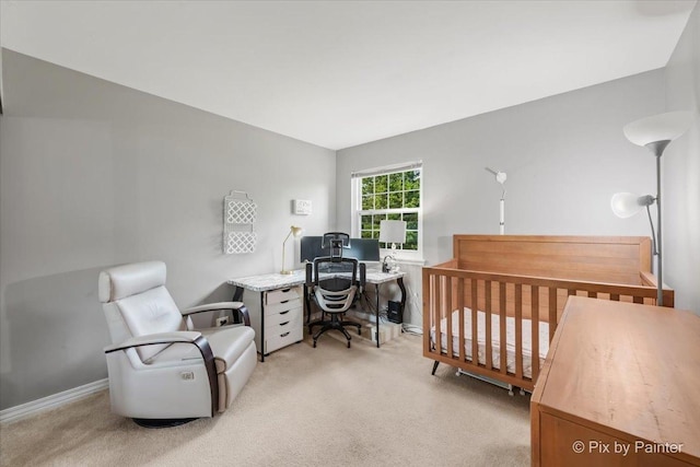 521 Nebraska Cir, Carol Stream, IL 60188 - bedroom with light carpet and a desk