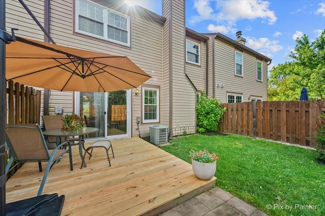 521 Nebraska Cir, Carol Stream, IL 60188 - wooden terrace featuring outdoor dining space