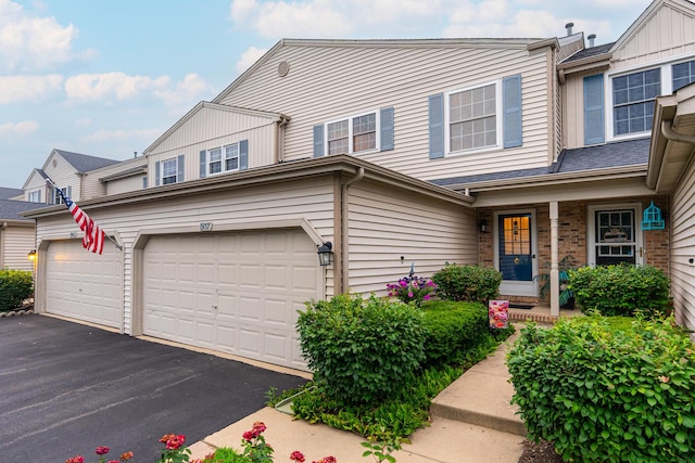 1937 Bayview Ln Unit 0, Aurora, IL 60506 - view of front of home with driveway and a garage
