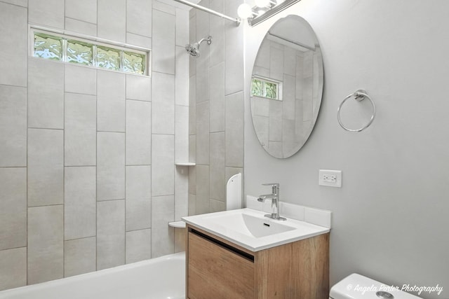 4420 Clearview Dr, Mchenry, IL 60050 - bathroom with vanity and shower / bath combination