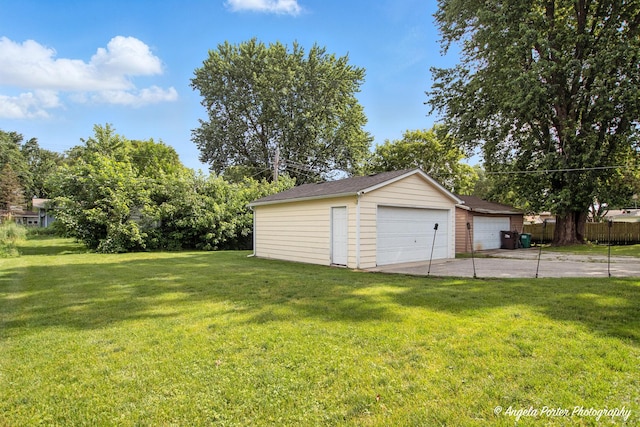 4420 Clearview Dr, Mchenry, IL 60050 - view of detached garage