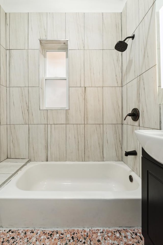 2345 S Lawndale Ave, Chicago, IL 60623 - bathroom with vanity and shower / washtub combination