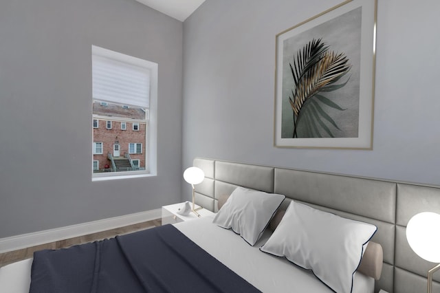 2345 S Lawndale Ave, Chicago, IL 60623 - bedroom with wood finished floors and baseboards
