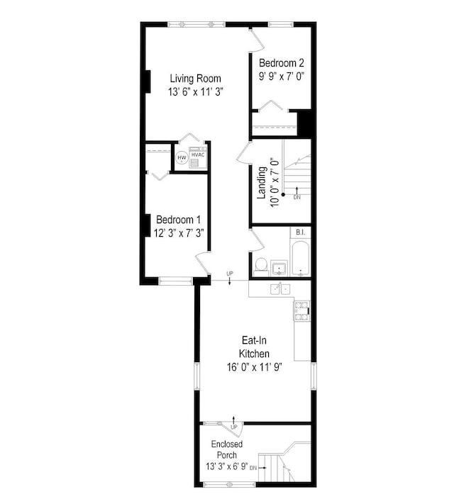 2345 S Lawndale Ave, Chicago, IL 60623 - view of home floor plan