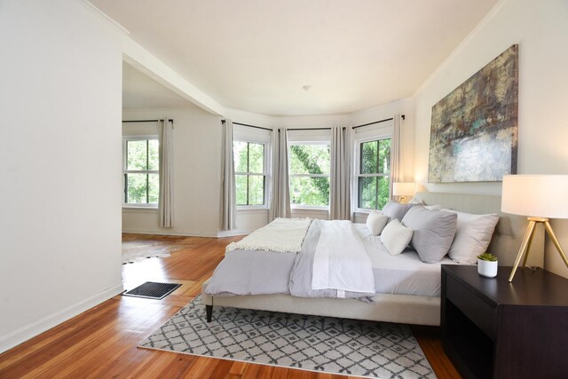 125 S Ridgeland Ave, Oak Park, IL 60302 - bedroom featuring wood finished floors and baseboards