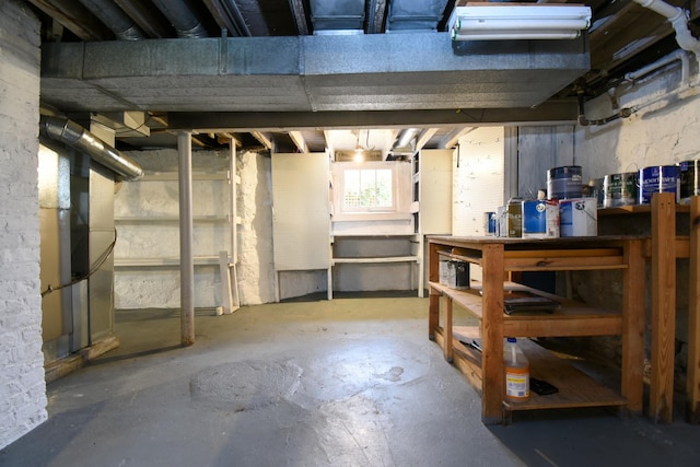 125 S Ridgeland Ave, Oak Park, IL 60302 - basement featuring a workshop area