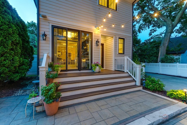 525 Meadow Ln, Libertyville, IL 60048 - doorway to property with a patio