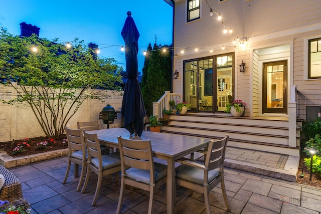 525 Meadow Ln, Libertyville, IL 60048 - view of patio featuring outdoor dining area