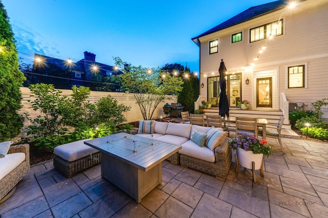 525 Meadow Ln, Libertyville, IL 60048 - view of patio featuring outdoor lounge area