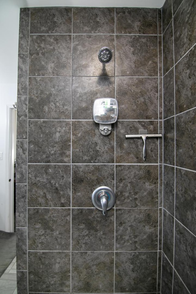 1867 Robert Dr, Bourbonnais, IL 60914 - bathroom with tiled shower
