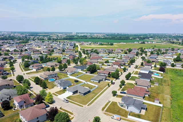 1867 Robert Dr, Bourbonnais, IL 60914 - aerial view of residential area