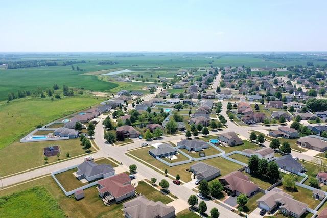 1867 Robert Dr, Bourbonnais, IL 60914 - aerial perspective of suburban area