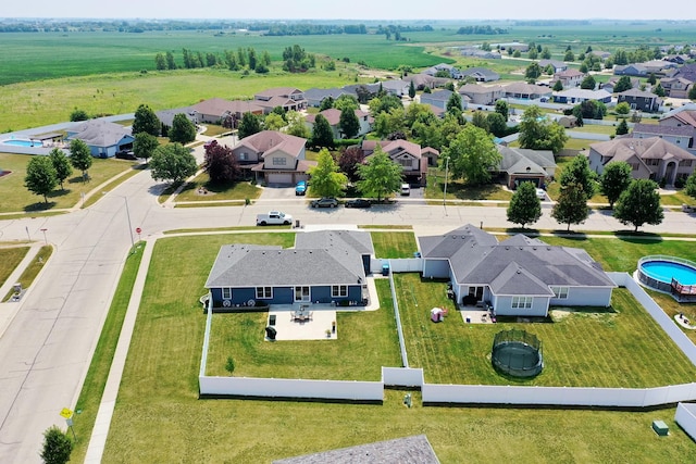 1867 Robert Dr, Bourbonnais, IL 60914 - aerial perspective of suburban area