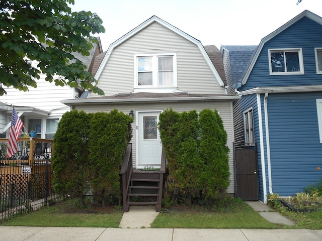 2820 W 36th St, Chicago, IL 60632 - colonial inspired home with a gambrel roof